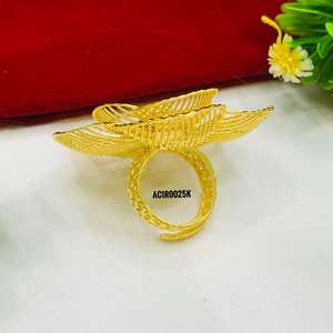 <b>Gold</b> Plated New Design <b>Rings</b> 2023 - Product Image 3
