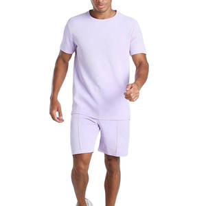 Ensemble short et t-shirt respirants à quantité minimale de commande basse Meilleur prix de vente Ensemble de shorts d'été pour hommes - Product Image 5