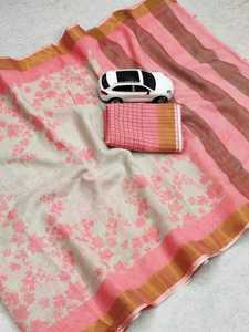 Moda directa por encargo Brocade Silk Sarees Gold Zari Border & Motifs Disponible en colores personalizados Estilo indio y pakistaní - Product Image 3