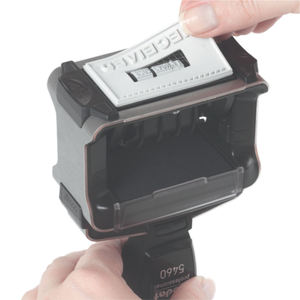 Haute qualité pour Trodat 5460 tampon à encre en plastique auto-encreur noir 56x33mm métallique grand bureau ODM DateRectangle jours/mois/année - Product Image 2