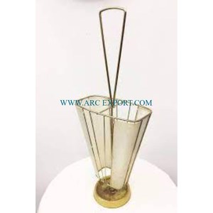 Soporte para paraguas de lujo hecho a mano, material de latón pulido dorado, calidad superior, tamaño grande, moderno, recién llegado, soporte para paraguas - Product Image 5