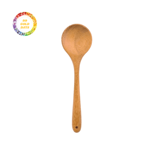 Cuillère en bois de qualité supérieure en palissandre pour remuer la soupe et servir le riz Outils de cuisine élégants du Vietnam - Product Image 1