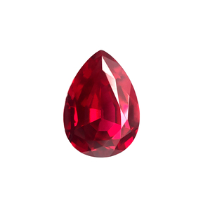 Biron Hot Bán Chất Lượng Cao Hồng Kông Nhà Cung Cấp 5-8Mm Mắt Sạch Lê Hình Phòng Thí Nghiệm Grown Sapphire Ruby Đá Quý - Product Image 1