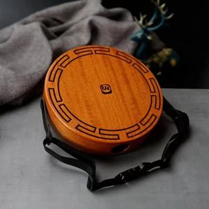 Walter <span class=keywords><strong>Travel</strong></span> Cajon Box Drum Tambor de mano plano Instrumento de percusión de madera de caoba portátil con bolsa de transporte Primer hecho a mano - Product Image 1