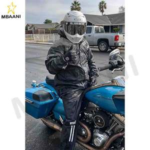 Trajes Impermeables para Motocicleta para Hombre y Mujer, Conjunto de 2 Piezas Transpirable y Cortavientos para Protección contra la Lluvia - Product Image 1