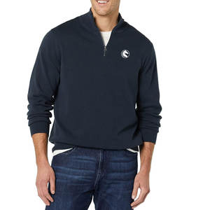 Hecho en el mejor material Venta caliente Cuarto de cremallera Suéter Mejor venta Precio al por mayor Hombres Cuarto de cremallera Suéter - Product Image 5