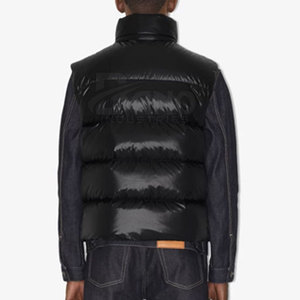 Chaleco acolchado de nailon ligero de alta calidad para hombre, ropa exterior transpirable hecha a medida para invierno, recién llegado, MOQ bajo - Product Image 6