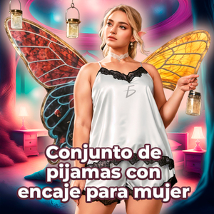 Set Pigiama Due Pezzi in Raso di Seta Ghiaccio Personalizzabile con Elastico in Vita Traspirante Liscio Invernale Stampa Tinta Unita XL per Abbigliamento da Casa Nuziale ODM - Product Image 1