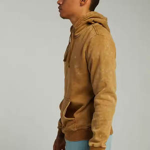 Nouveau Style Design Personnalisé Sun Faded Hoodies Hiver Logo Personnalisé Polaire Respirant Coton Mélangé Street Wear - Product Image 3