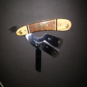 Professional Straight Cut Throat <b>Shaving</b> Razor Barber Salon Blades Safety Razors - Product Image 5