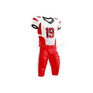 Vêtements de sport personnalisés pour adultes Ensemble de maillots de football américain Prix de gros Fourniture directe d'usine Uniforme de football américain - Product Image 1