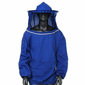 Venta al por mayor superventas chaqueta de apicultura cuerpo completo cómodo mejor seguridad personalizado 100% algodón apicultura chaqueta ventilada OEM - Product Image 3