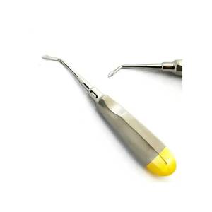 Herramienta de elevador de raíces para extracción dental Instrumento quirúrgico de acero inoxidable con agarre antideslizante para un fácil manejo - Product Image 2