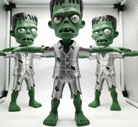 Service d'impression 3D SLA SLS SLM Matériel ABS Impression de prototypes pour figurines de dessins animés Tailles et couleurs personnalisées Surface polie
