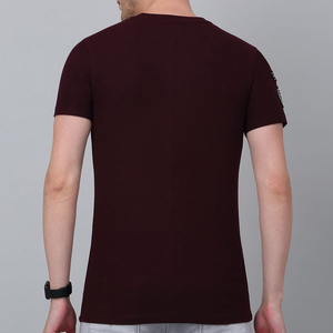 Superventas logotipo profesional de calidad fina 100% algodón transpirable respetuoso con el medio ambiente High Street Style hombres totalmente camisetas - Product Image 5