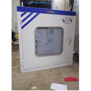 Caja de paso estática para sala limpia de gran oferta con acabado interno suave y lámpara germicida UV para transferencia segura disponible al mejor precio - Product Image 2