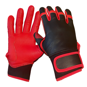 Guantes de Bateo de Béisbol Ligeros Antideslizantes QASWA SPORTS Hechos a Medida, Agarre Profesional, Palma de Cuero Premium para Béisbol - Product Image 2