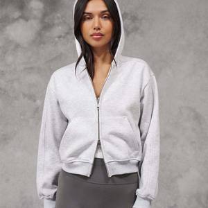 เสื้อฮู้ดเอวลอยสำหรับผู้หญิงใหม่เสื้อฮู้ดป้องกันรอยยับและระบายอากาศได้ดี - Product Image 1