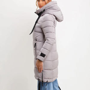 Veste longue matelassée pour femmes, design moderne, manteau d'hiver de haute qualité, fabricant - Product Image 2