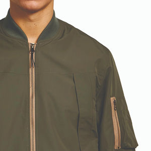 Blouson Bomber Homme Hiver Personnalisé Grande Taille en Polyester Coton Imperméable Respirant à Capuche – Nouveau Modèle Vente en Gros - Product Image 5