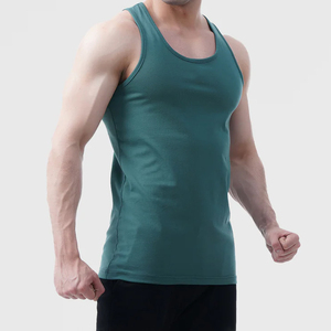 Débardeurs de sport unisexes OEM en tissu tri-mélange pour entraînement et musculation, vente en gros - Product Image 3