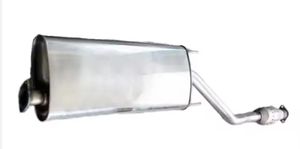 Accessoires de système d'échappement de voiture haute Performance silencieux d'échappement en acier inoxydable Santa Fe 2.4L 2.7L - Product Image 4