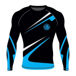 T-shirts professionnels MMA Rash Guards Taille Jeunesse Jiu Jitsu Kimono Équipement d'entraînement d'arts martiaux mixtes comprenant des vêtements d'arts martiaux - Product Image 3