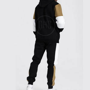 Traje de jogging personalizado para hombre 2024 algodón de alta calidad ajustado con logotipo gran oferta diseño liso para invierno - Product Image 2