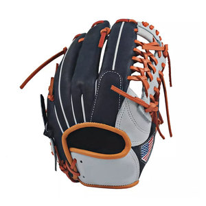 Guantes de béisbol de cuero profesional con logotipo personalizado/tendencia superior de color Venta caliente Outfield Gear al aire libre con precio bajo - Product Image 1