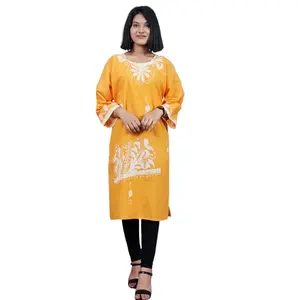 थोक उच्च गुणवत्ता वाले पारंपरिक भारतीय परिधान बाटिक कॉटन कुर्ता भारतीय निर्मित नया फैशनेबल कुर्ता कम कीमत में