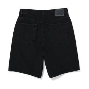 Vente en gros 2025 Short en jean noir sur mesure Short de style droit décontracté 100% coton pour hommes - Product Image 2