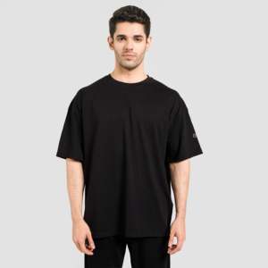 T-shirt de sport noir Conquer pour l'entraînement et la gymnastique - Product Image 2