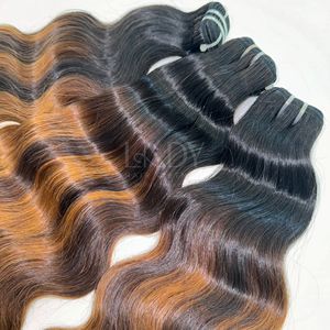 Trame de cheveux humains vietnamiens cheveux bruts ondulés meilleure qualité avec prix de gros extensions de cheveux - Product Image 5