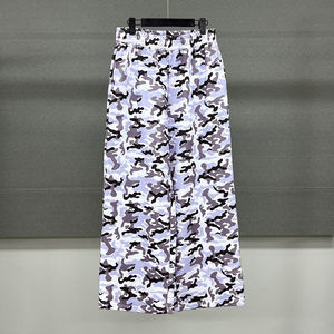 Nouvelle Arrivée Pantalon Baggy Unisexe Style High Street à Motif Encre Éclaboussée, Coupe Évasée et Ample - Product Image 3