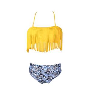 Maillot de bain deux pièces Sexy à taille haute, couleur unie, à séchage rapide, pour femmes, nouvelle collection - Product Image 2