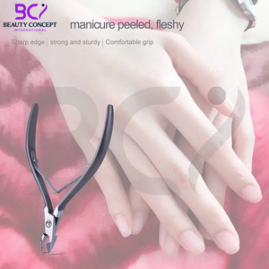 Herramienta de manicura y pedicura reutilizable personalizada más vendida, pinzas curvas para eliminar la piel muerta, recorte de cutículas para los dedos - Product Image 6