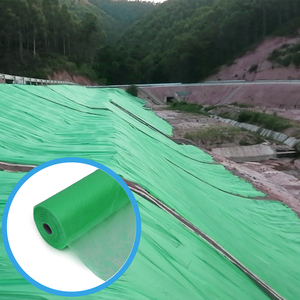 Düşük ağırlık 0.55oz ot tohumu büyüme dokunmamış kumaş erozyon kontrol toprak tasarrufu örgü battaniye yeşillendirme Geotech manzara kaput