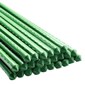 Supports pour tomates, lot de 40, 11 mm x 120 cm, supports de jardin en plastique pour concombres, supports pour plantes - Product Image 3