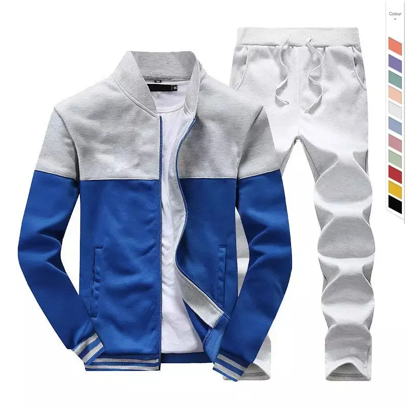 Nieuwe Sportkleding Groothandel Ontwerp Uw Eigen Sport Trainingspak Custom Mannen Track Suits Set Best Verkopende Mannen Trainingspak