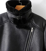 Kedatangan Baru Jaket Wanita Custom Made Berkualitas Tinggi Kulit Asli Rajutan Solid Tahan Angin Bernapas Ukuran Besar Siap untuk Musim Dingin