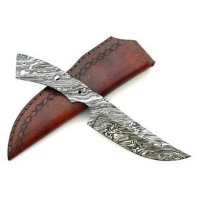 Cuchillo JEXMOO Personalizado Hecho a Mano de Acero de Damasco con Hoja en Blanco, Multifuncional, con Patrón de Gota de Lluvia, con Regalo Perfecto, Cuchillo para Uso en Exteriores - Product Image 4