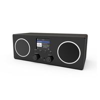 Radio Internet MS-280S avec boîte en bois et haut-parleur stéréo, prise en charge FM/DAB