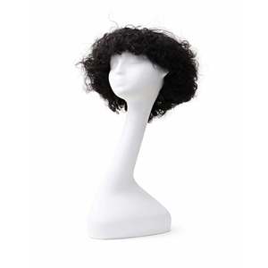 Curly <b>Bob</b> <b>Wig</b> Hair Extensions Curly Hair <b>Wigs</b> For Women Natural Black - Product Image 2