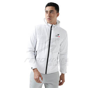 Men's Winter Sport Training Jacket with Sleek <b>Upper</b> <b>Back</b> Vent and Side Zip Pockets for Breathability - Product Image 1
