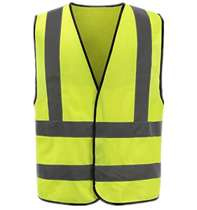 Chaqueta de seguridad con 100% poliéster en tela a prueba de viento y transpirable Chaqueta de bombardero de seguridad de alta visibilidad Ropa de seguridad - Product Image 6