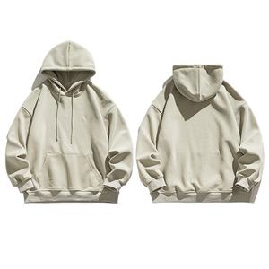 Sudadera con Capucha Personalizada de Algodón 100% para Hombre, Estilo Urbano de Invierno, Talla Grande, Corte Regular, Informal - Product Image 2