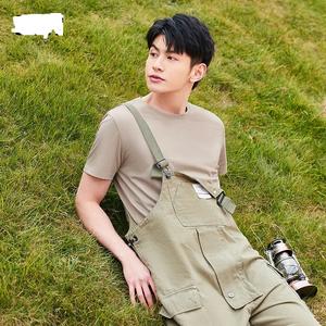 เสื้อยืดผ้าฝ้ายแท้220g สำหรับผู้ชายเสื้อยืดลำลองเสื้อยืดโลโก้ออกแบบได้ตามที่ต้องการ - Product Image 3