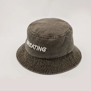 Sombreros de Pescador de Algodón con Logotipo Personalizado al por Mayor, Diseña Tu Propio Sombrero de Pescador con Bordado, Protección Solar, para las 4 Estaciones, Bordado 3D - Product Image 5