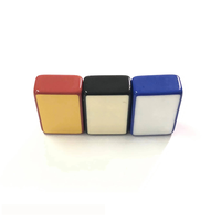 Tuiles de Mahjong Américaines Jaunes Vintage de Luxe, Ensemble de 160 Tuiles, Collection Designer Rétro en Acrylique Gravé de Qualité Supérieure pour la Décoration Intérieure
