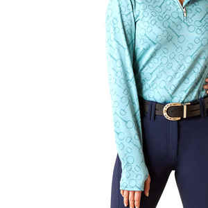 Chemise de compétition d'équitation de qualité supérieure manches courtes vêtements équestres noirs Jodhpur et culotte chemise équestre - Product Image 5